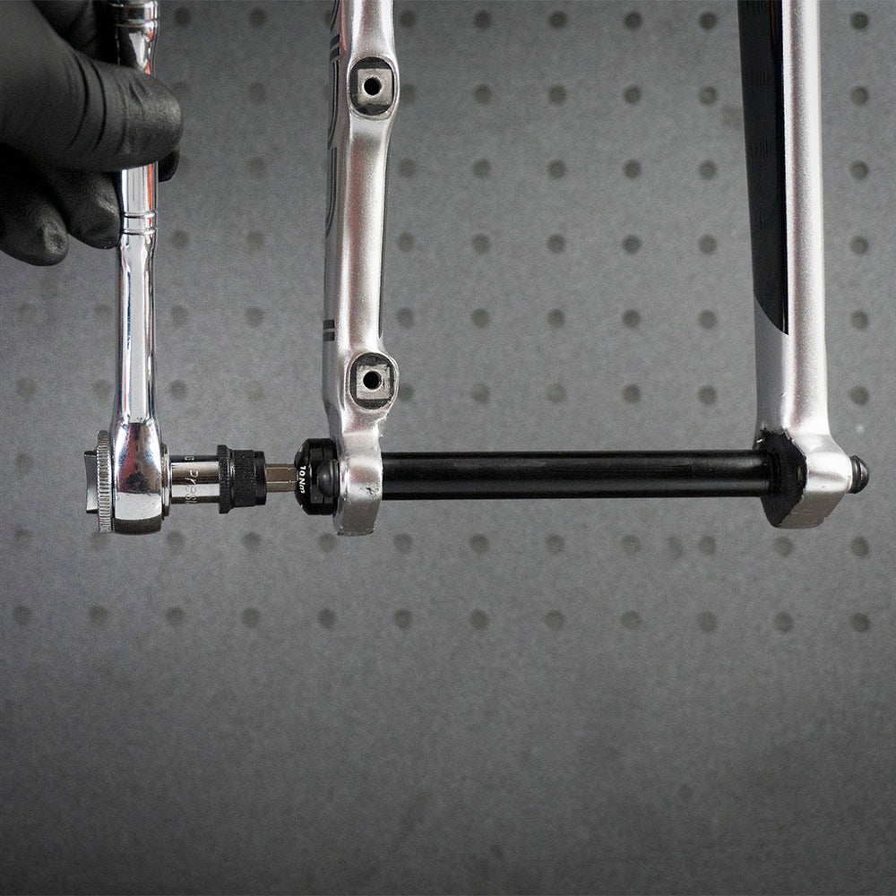 Prestacycle 1/4” Square to Hex Bits Quick Release Adapter
