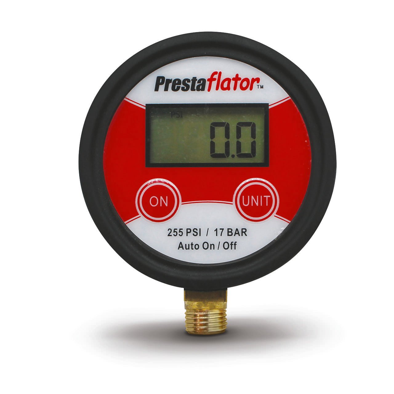Prestaflator Vertical Digital Gauge for Air Compressors - Prestacycle