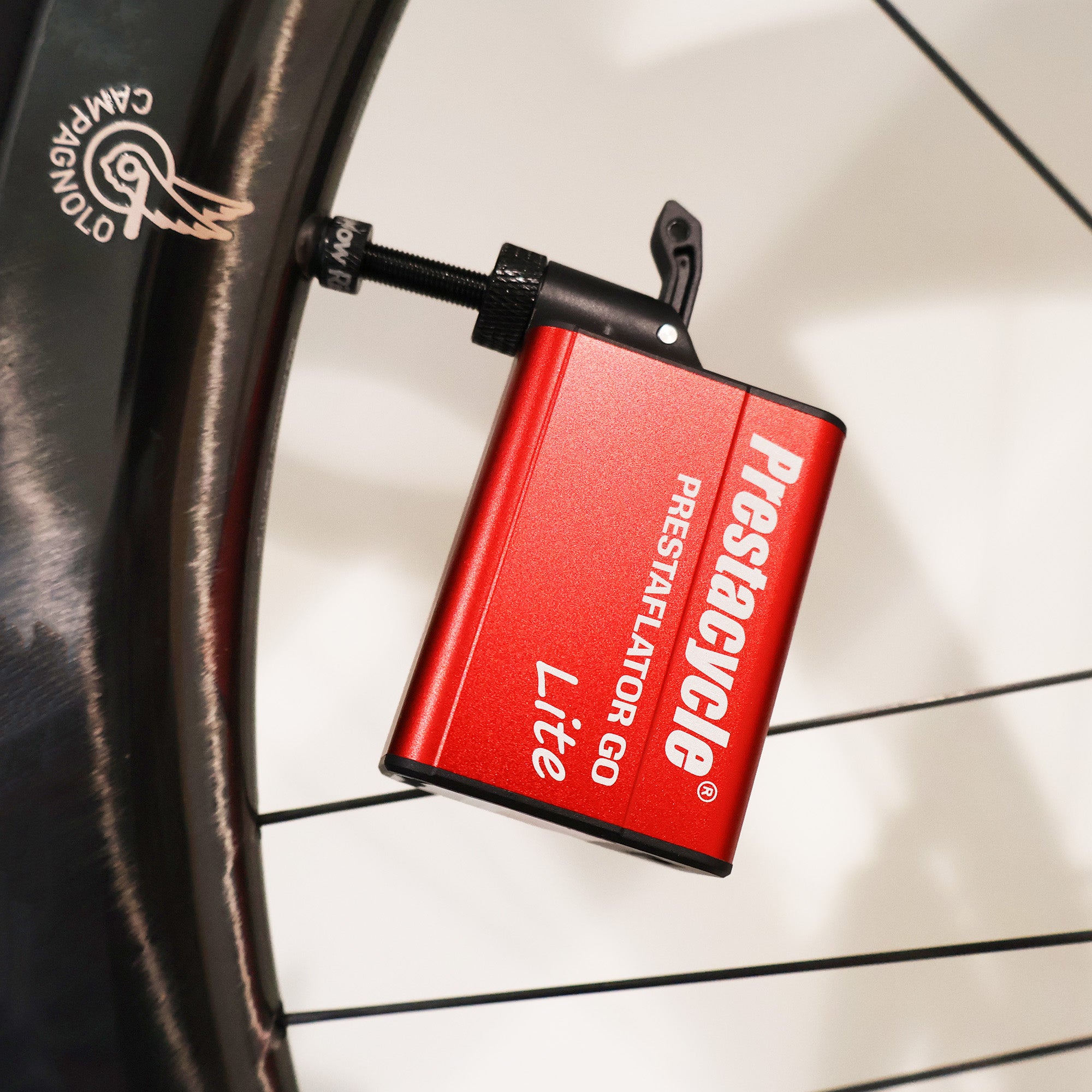 Prestaflator GO Lite - Portable Digital Rechargeable Preset Bicycle Tire Inflator