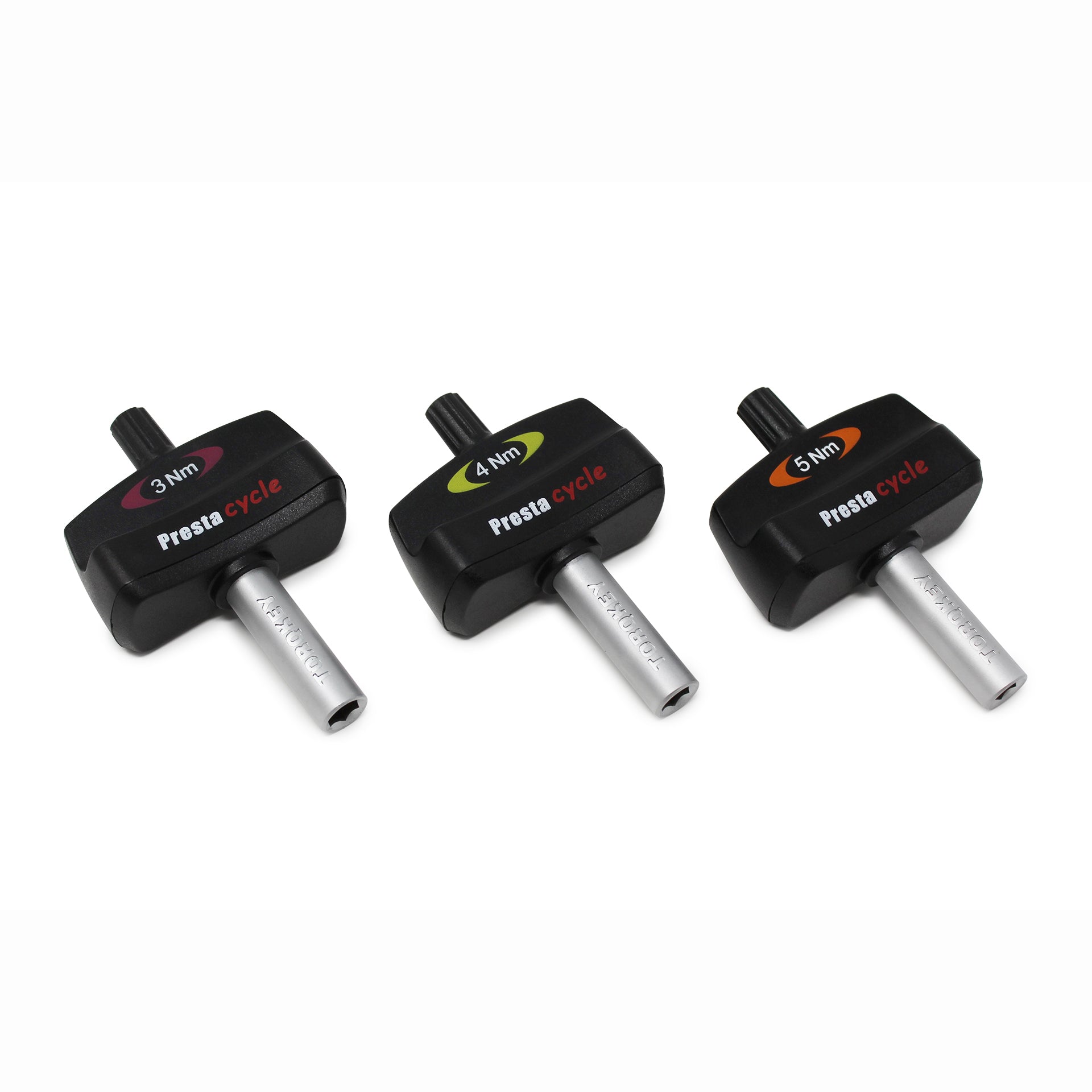 Mini TorqKeys - Preset Torque Tool w/6 Bits & Holder - 2Nm, 3Nm, 4Nm & 5Nm Bundle - Prestacycle