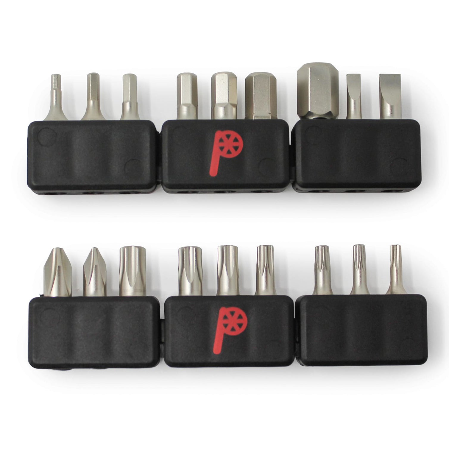7 Pro TorqKeys Set - T-Handle Torque Tool - 4Nm, 5Nm, 6Nm, 8Nm, 10Nm, 12Nm + 18 Bits Bundle - Prestacycle