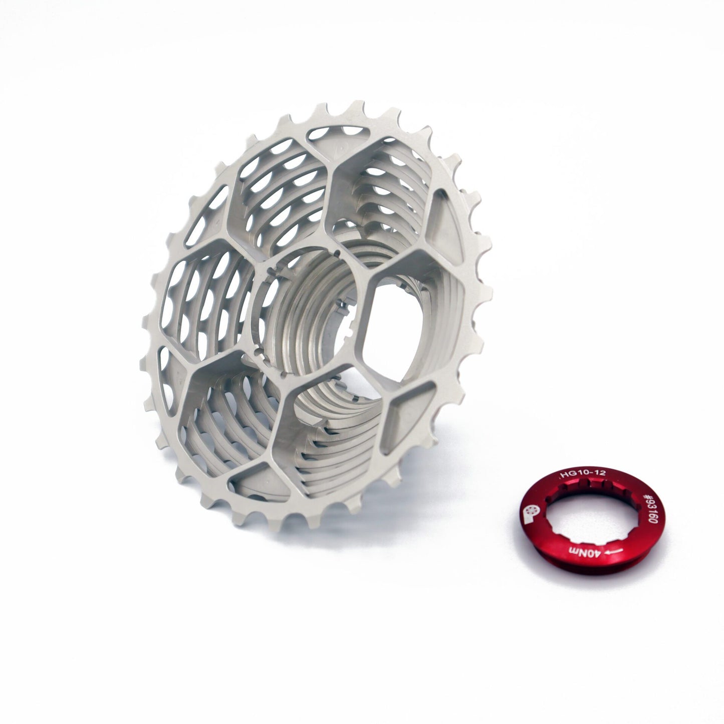 Prestacycle UniBlock PRO Cassette - 12-Speed for Shimano on HG12 / HG11 / HG10 Freehub