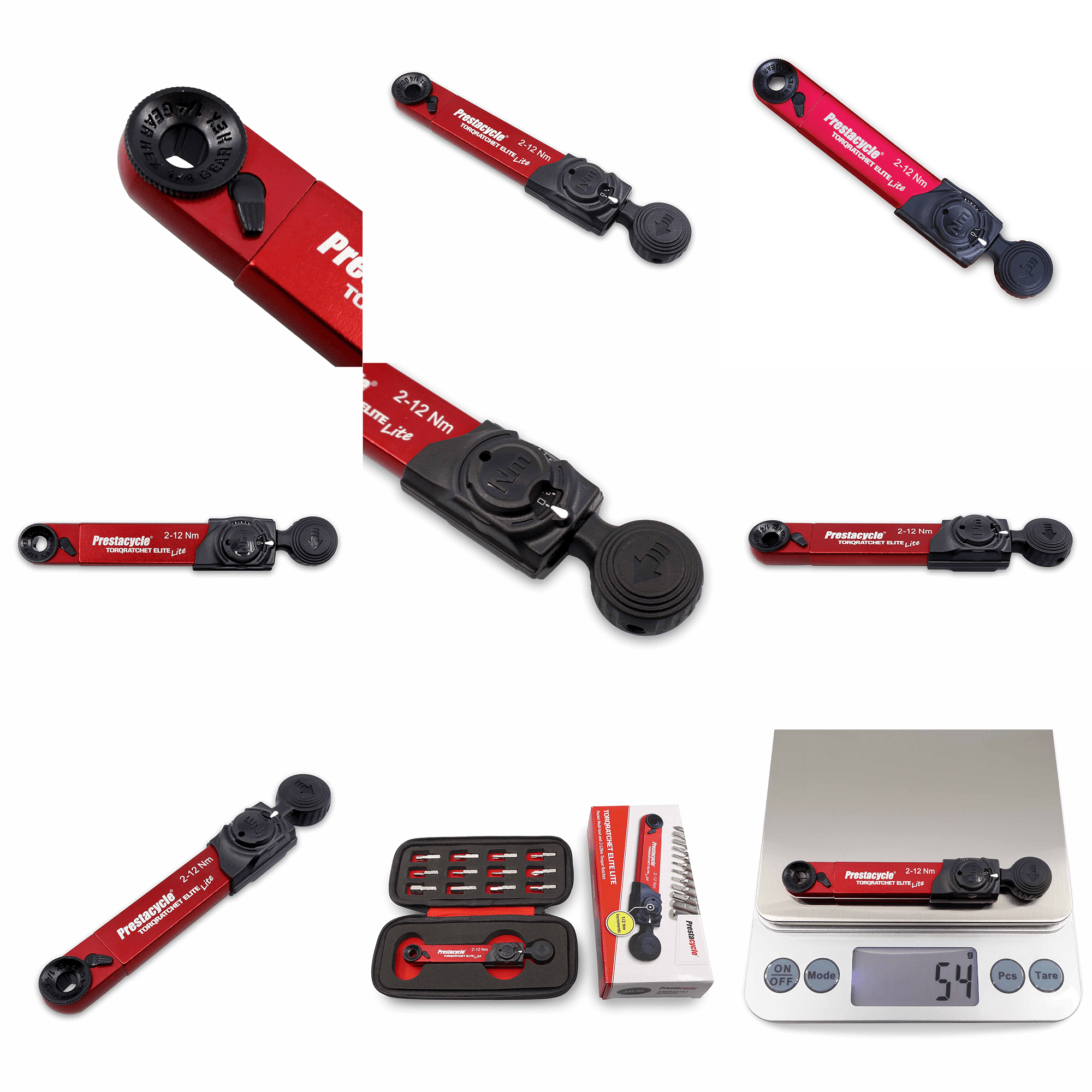 TorqRatchet ELITE Lite - Portable 2~12Nm Torque Multi - tool Ratchet - Prestacycle