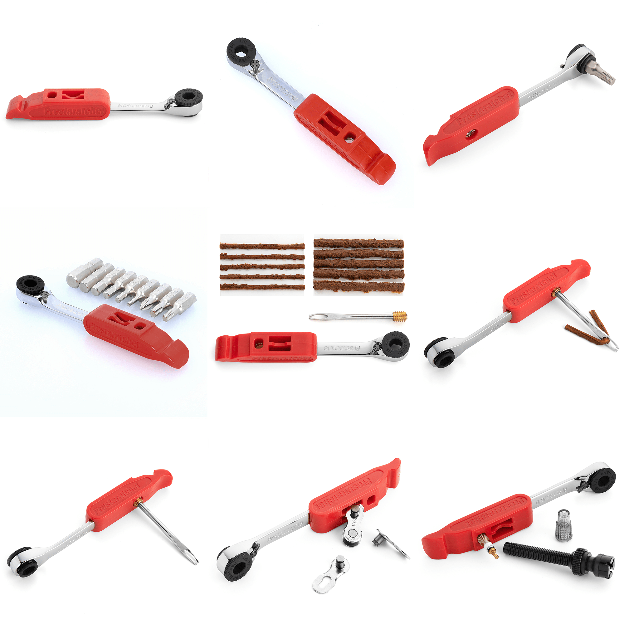 GO Bundle - 8 tools - in - one - complete Tool kit TO GO! - Prestacycle