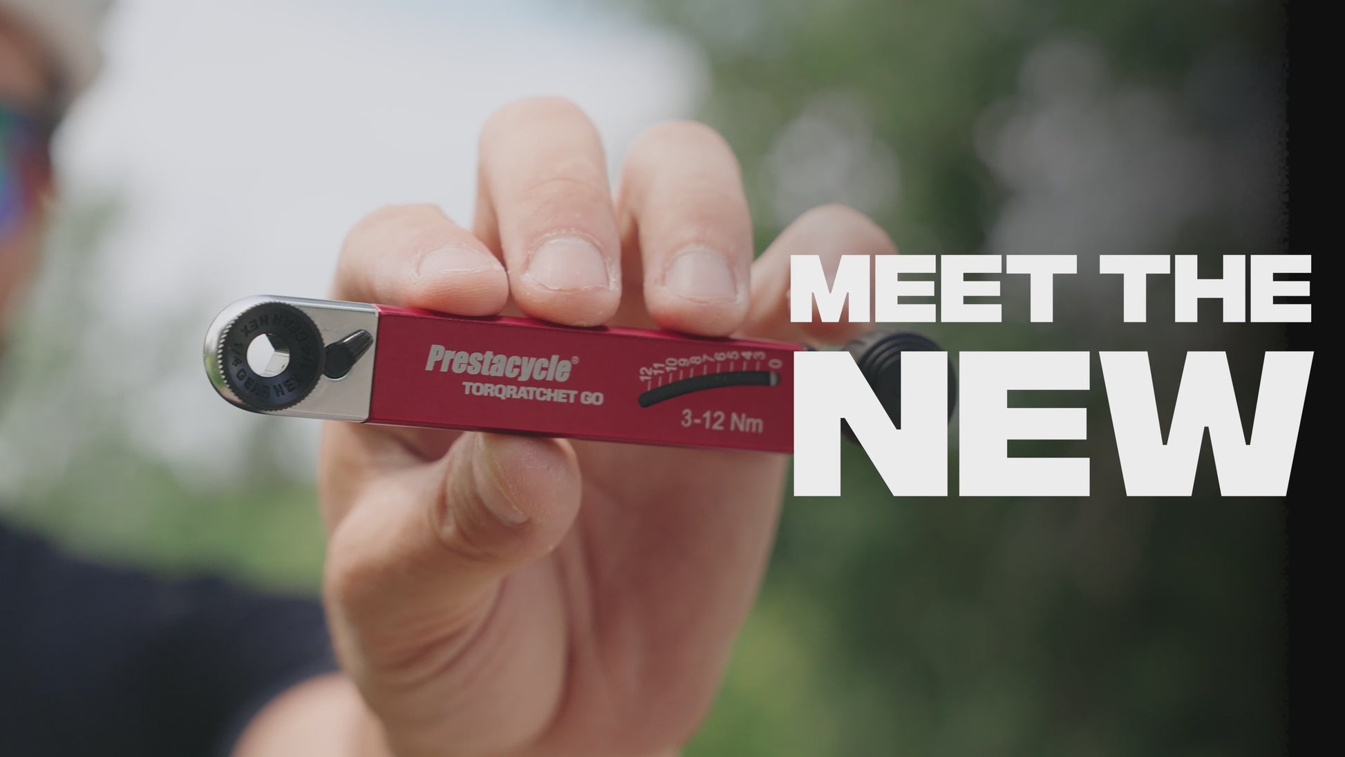 torqratchet go lite 3-12nm beam gauge torque wrench, compact multitool for cyclists and home mechanics