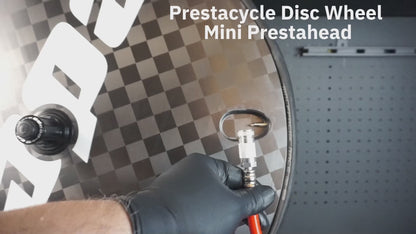 Prestacycle Disc Wheel Mini Presta Head