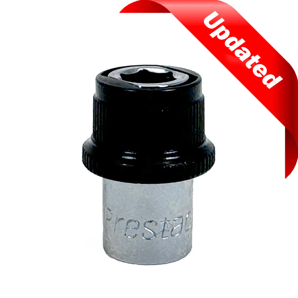 Prestacycle 1/4” Square to Hex Bits Quick Release Adapter