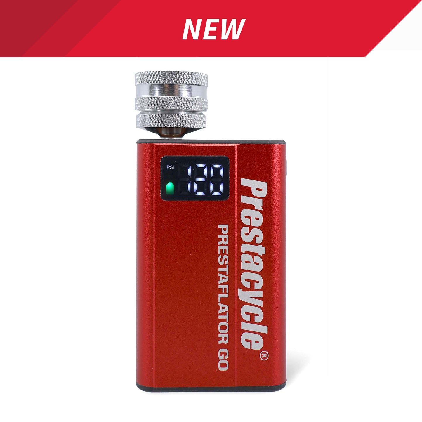 Prestaflator GO - Portable Digital Rechargeable Preset Bicycle Tire Inflator