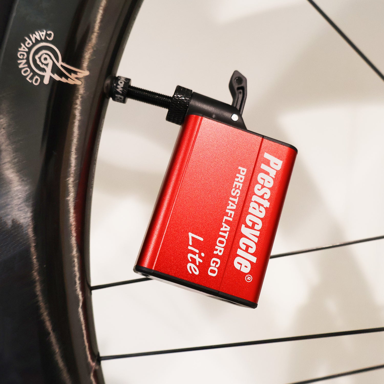 Prestaflator GO Lite - Portable Digital Rechargeable Preset Bicycle Tire Inflator