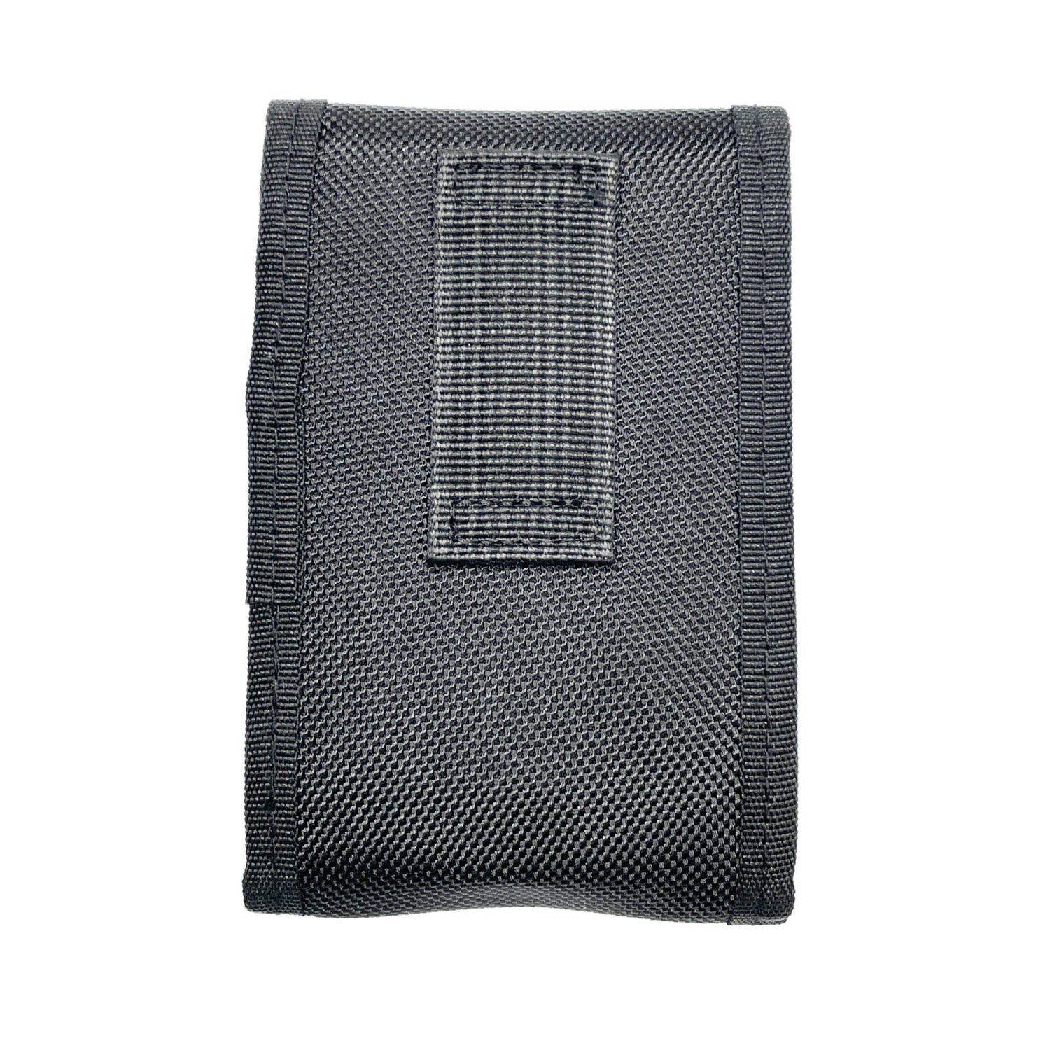A black nylon Prestacycle T-Ratchet Pro Wallet Kit pouch with a textured surface, reinforced edges, and a horizontal front strap is designed to hold Bicycle Hand Tools. Photographed against a white background.