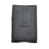 A black nylon Prestacycle T-Ratchet Pro Wallet Kit pouch with a textured surface, reinforced edges, and a horizontal front strap is designed to hold Bicycle Hand Tools. Photographed against a white background.