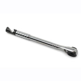 The Prestacycle Bottle Opener Specialty Bit is a sleek, silver tool with a black tip from Prestacycle—perfect for your bits tools collection and designed for easy bottle opening.