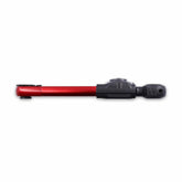 The Prestacycle TorqRatchet ELITE Lite is a compact, red and black portable 2~12Nm torque multi-tool ratchet designed to complement your bike tool kit, shown isolated on a white background.
