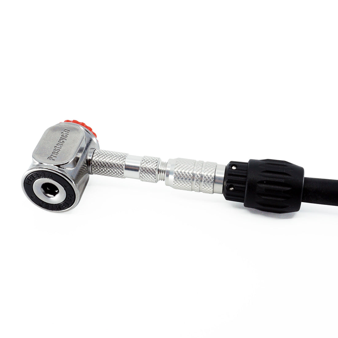 Pro 1/4" Schrader Variable Size Clamping Hose Barb - Prestacycle
