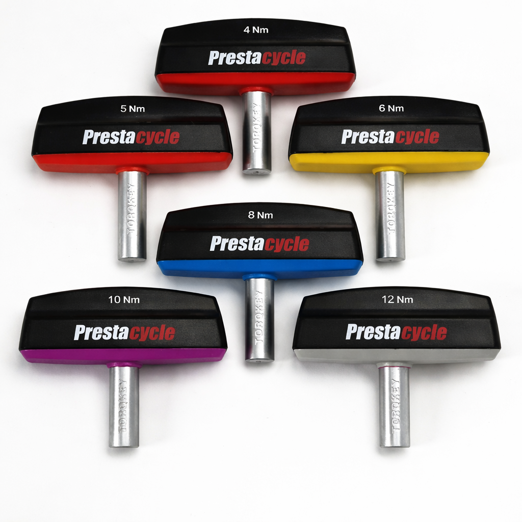 Pro TorqKeys - T-Handle Torque Tool - 4Nm, 5Nm, 6Nm, 8Nm, 10Nm, 12Nm + 18 Bits Bundle