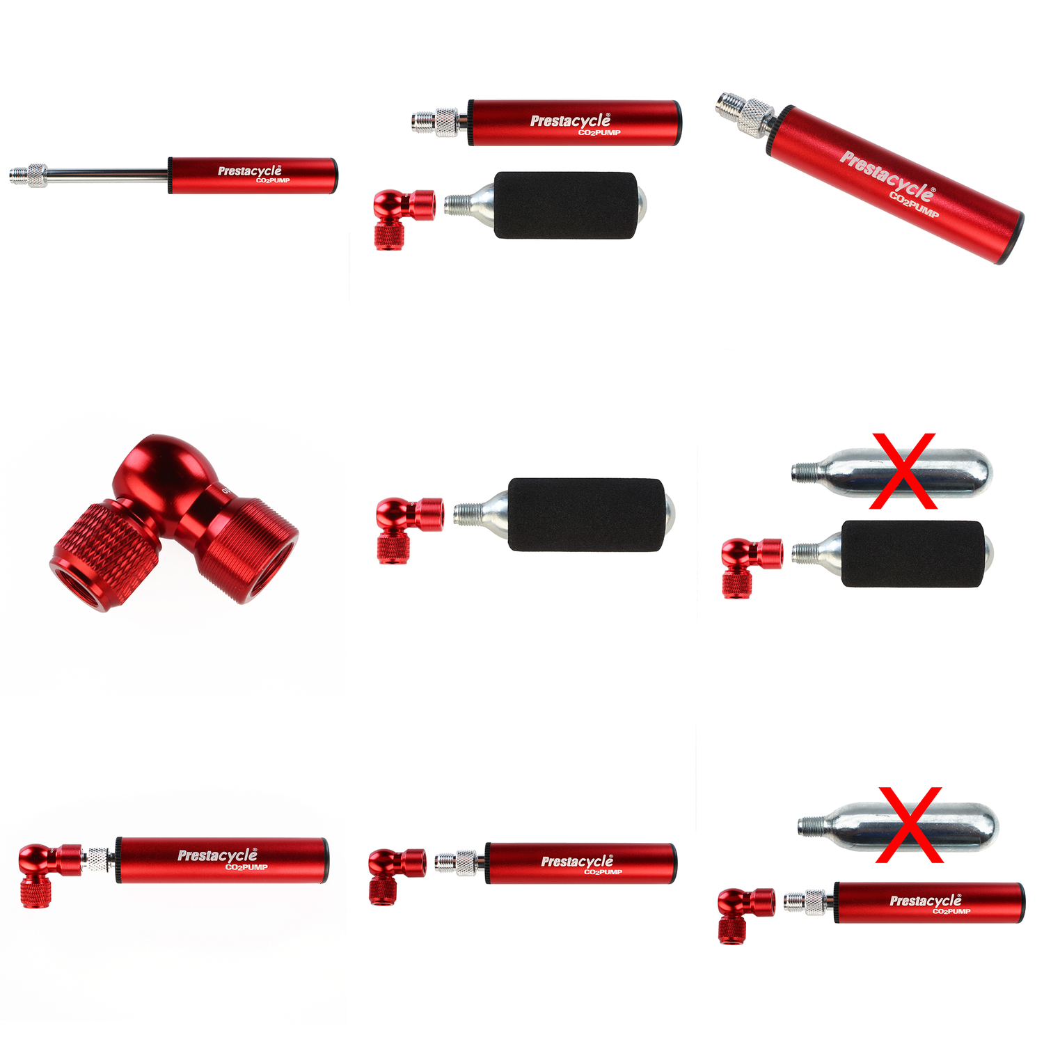 Prestaflator Micro - CO2 / Air Compressor / Pump Bundle